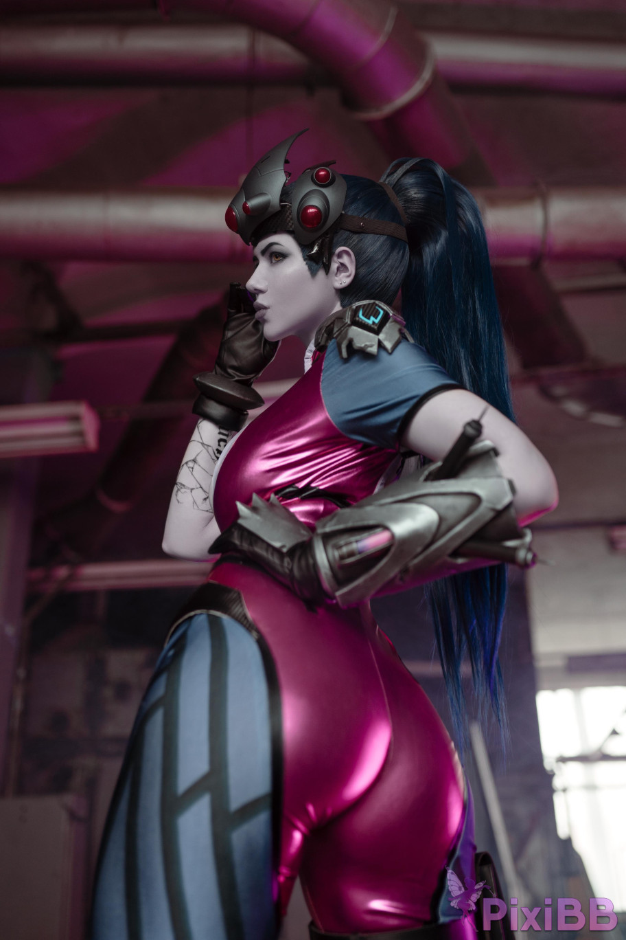 Alina Becker Widowmaker x Tracer PixiBB.COM 014