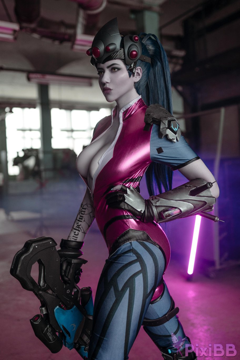 Alina Becker Widowmaker x Tracer PixiBB.COM 015