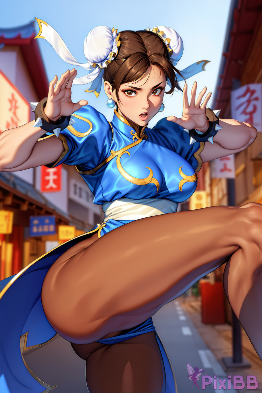 Chun Li Street Fighter Sexy Anime Girl PixiBB.COM 002