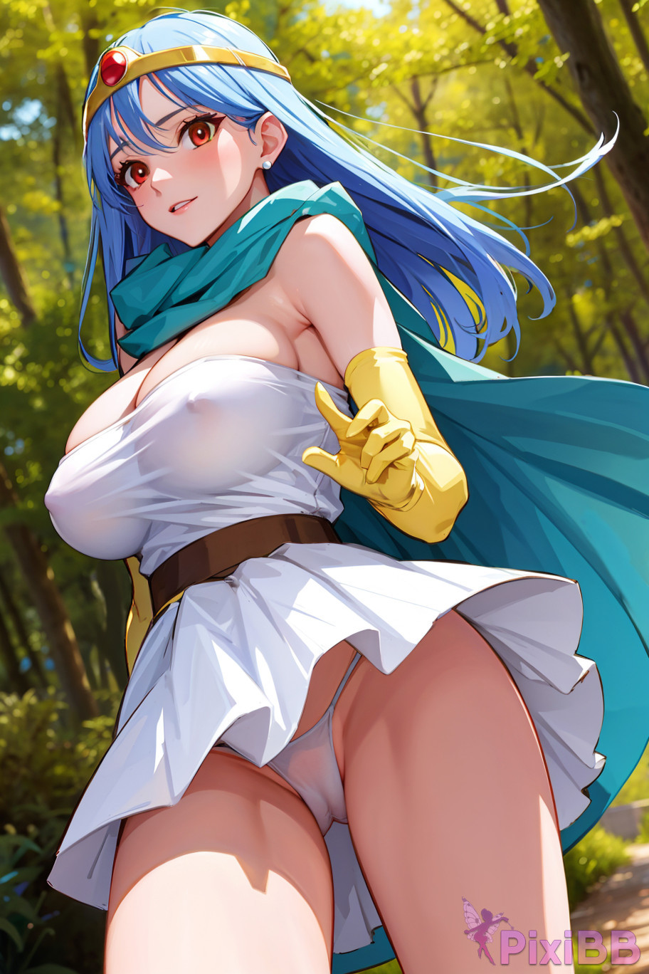 Female Sage Dragon Quest 3 Sexy Anime Girl PixiBB.COM 012