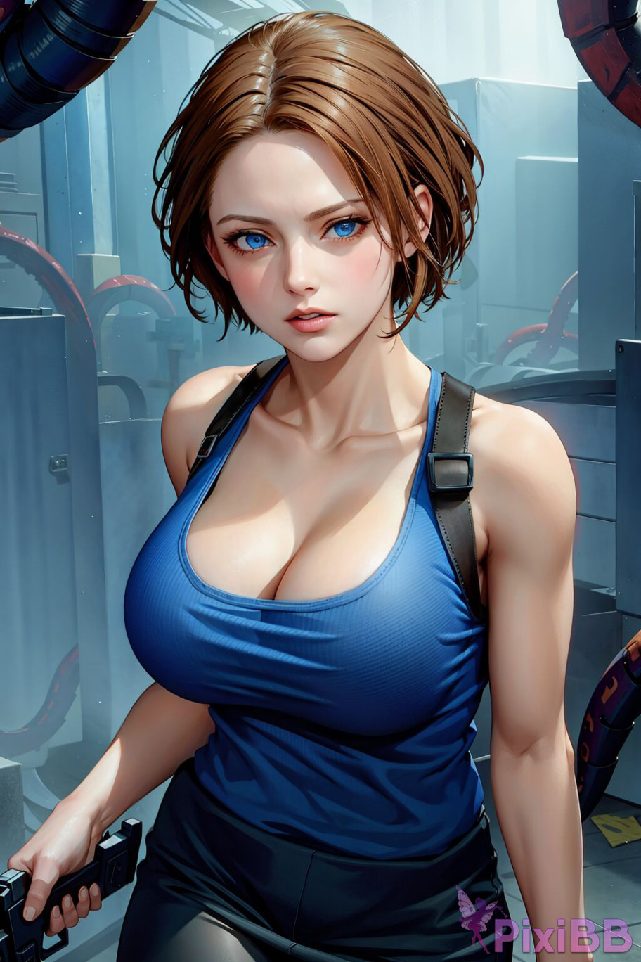 Jill Valentine Resident Evil Sexy Anime Girl PixiBB.COM 003