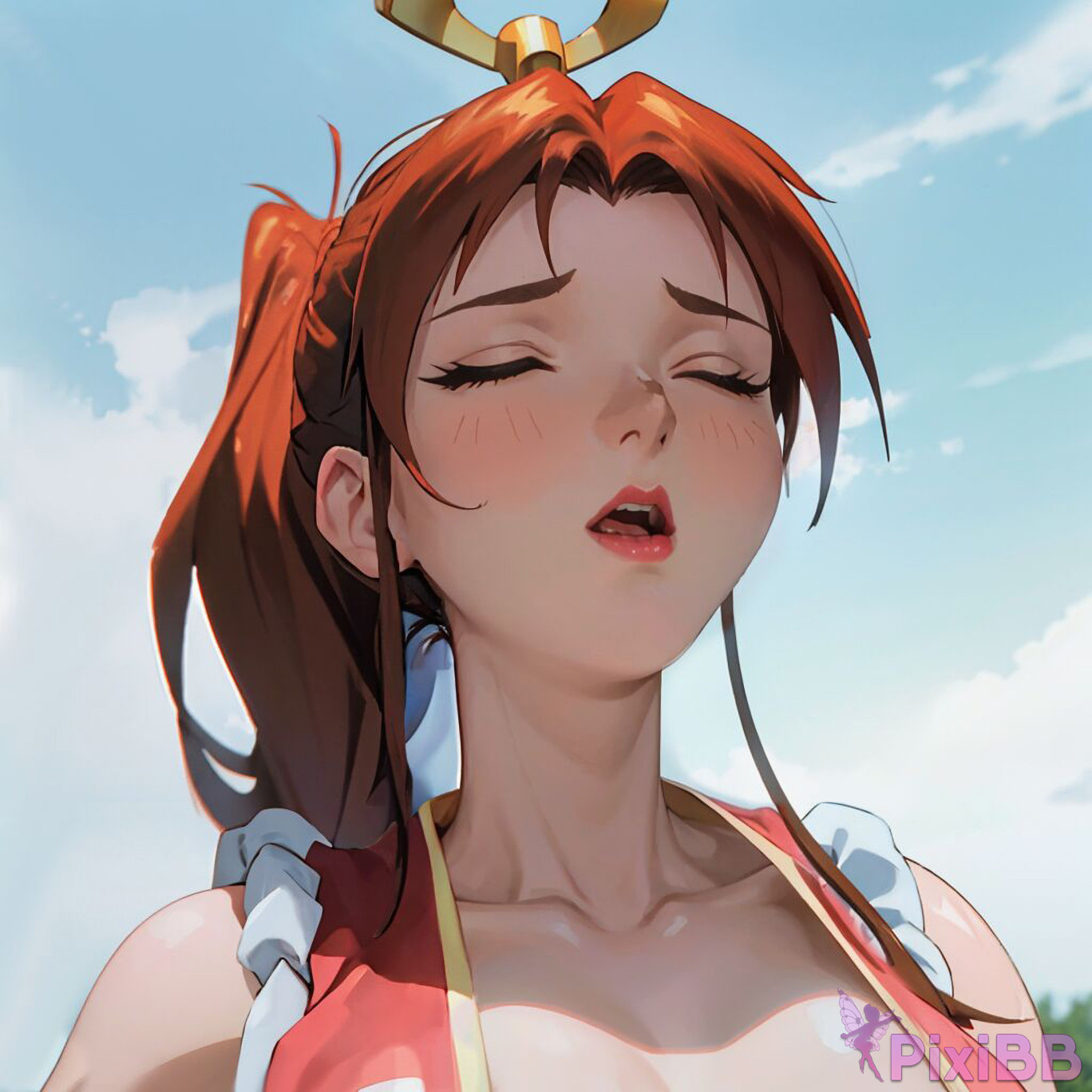 Mai Shiranui Bathing The King of Fighters Sexy Anime Girl PixiBB.COM 080