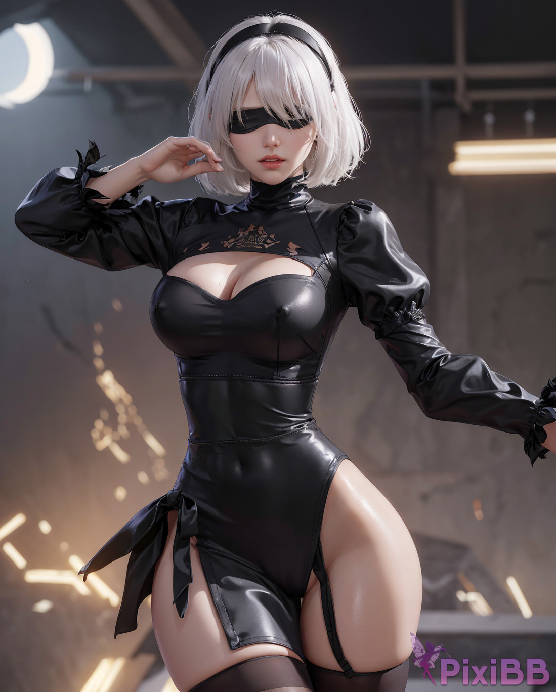 AIWAIFU69   2B NieR Automata PixiBB.COM 001