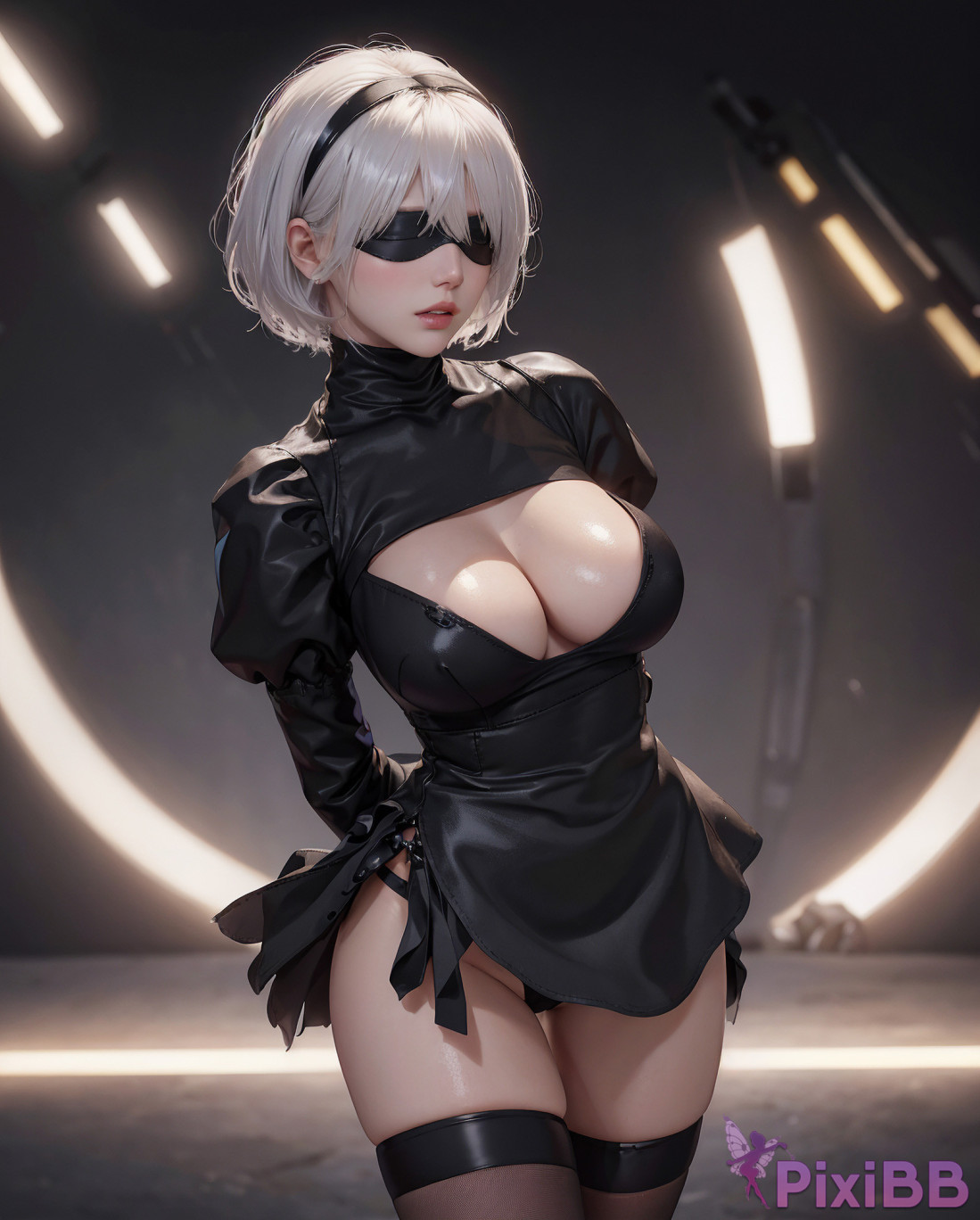 AIWAIFU69   2B NieR Automata PixiBB.COM 002