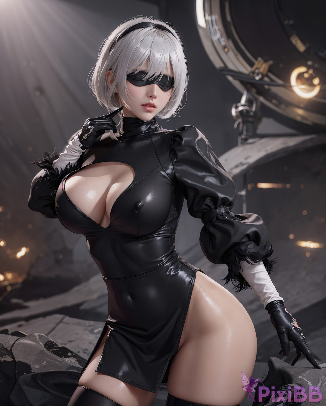 AIWAIFU69   2B NieR Automata PixiBB.COM 004