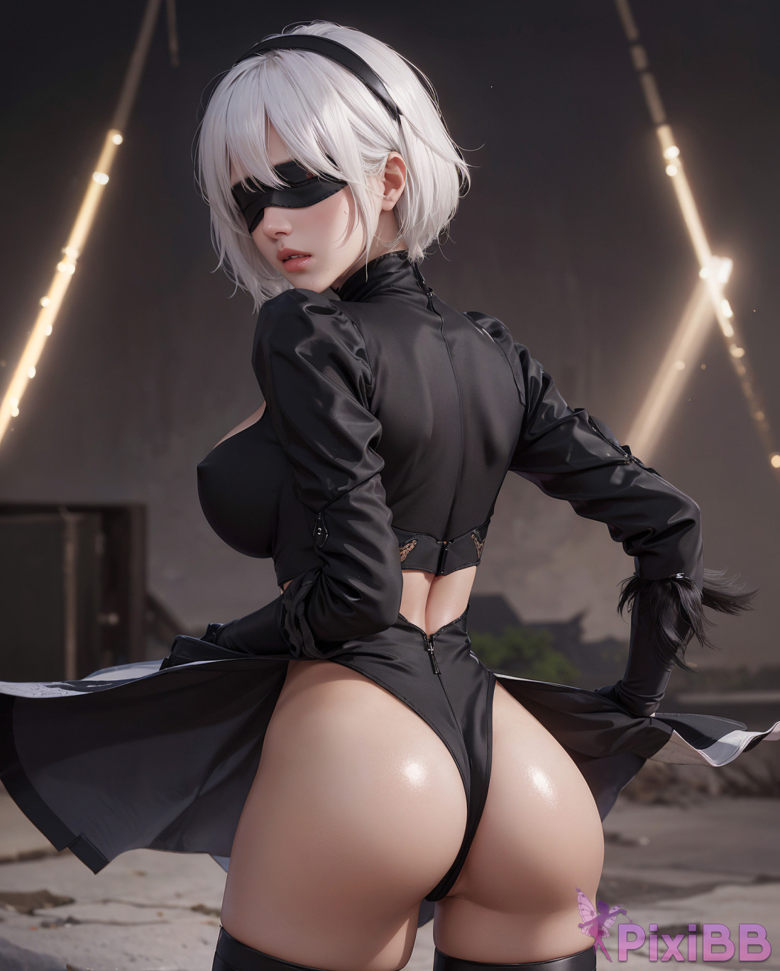 AIWAIFU69   2B NieR Automata PixiBB.COM 009