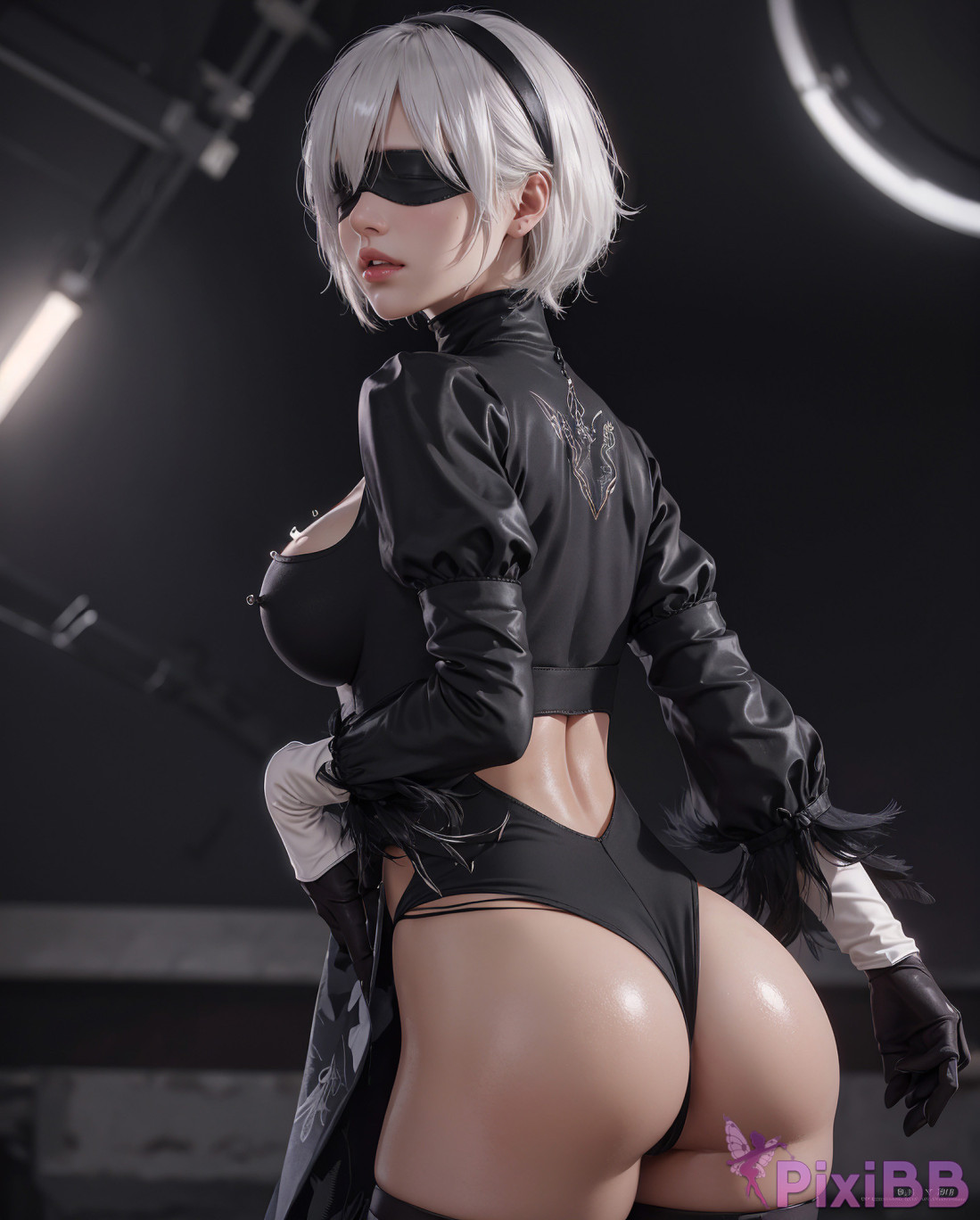 AIWAIFU69   2B NieR Automata PixiBB.COM 011