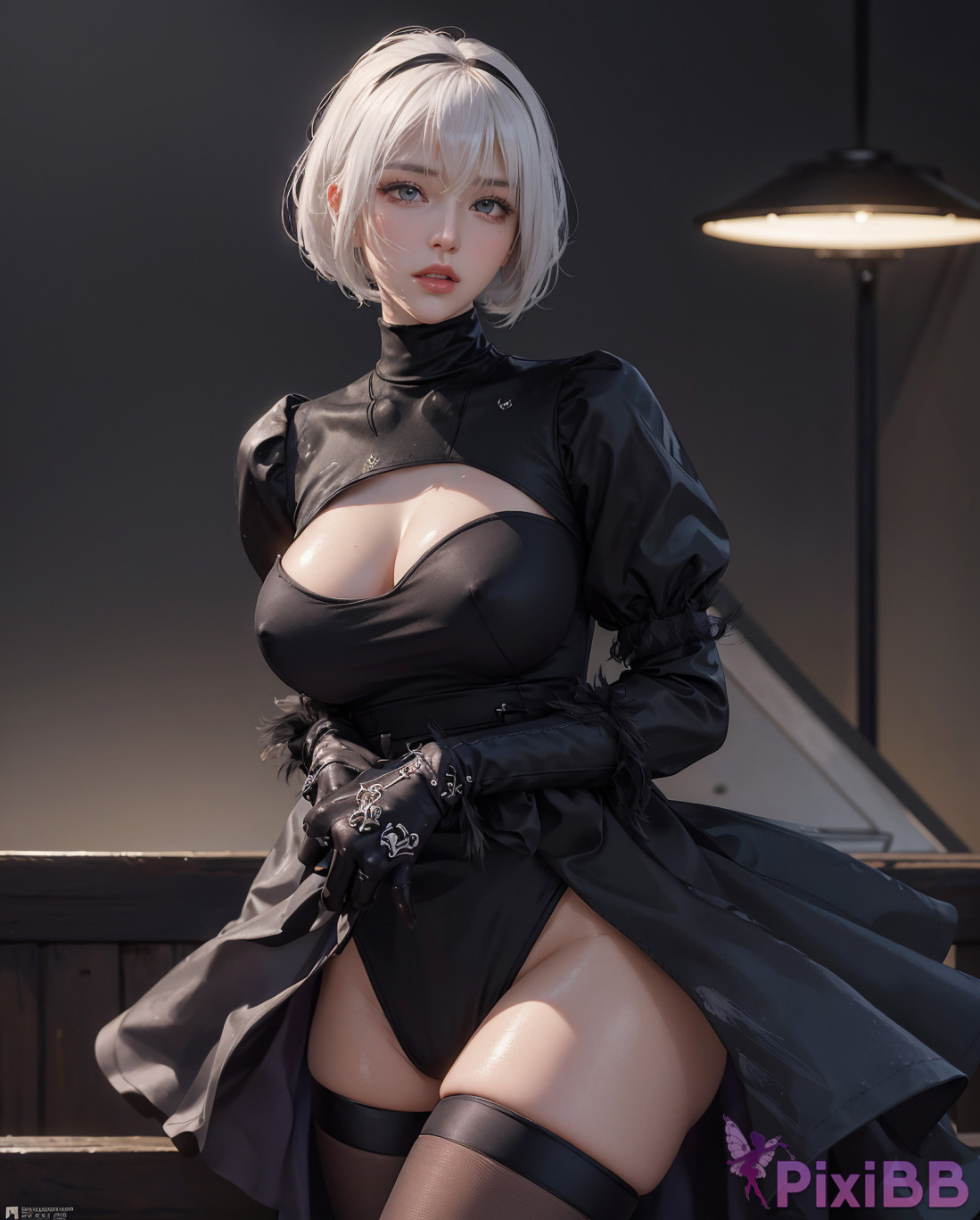 AIWAIFU69   2B NieR Automata PixiBB.COM 014