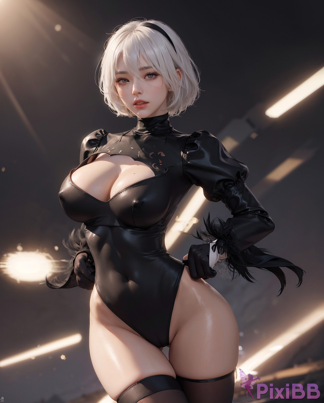 AIWAIFU69   2B NieR Automata PixiBB.COM 017