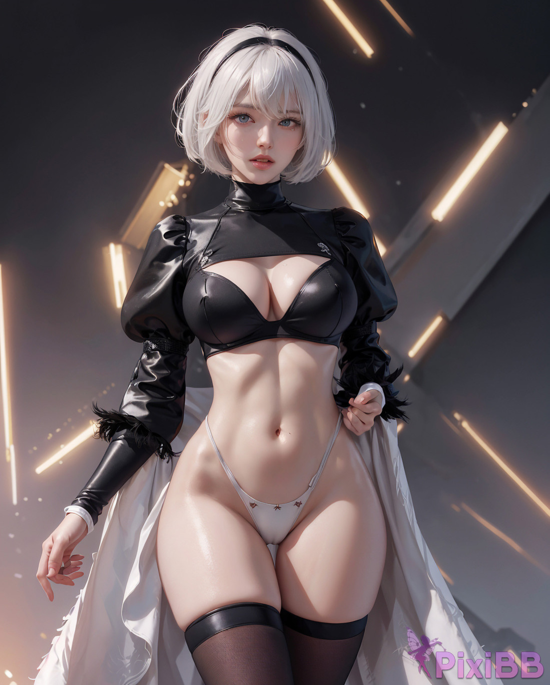 AIWAIFU69   2B NieR Automata PixiBB.COM 023