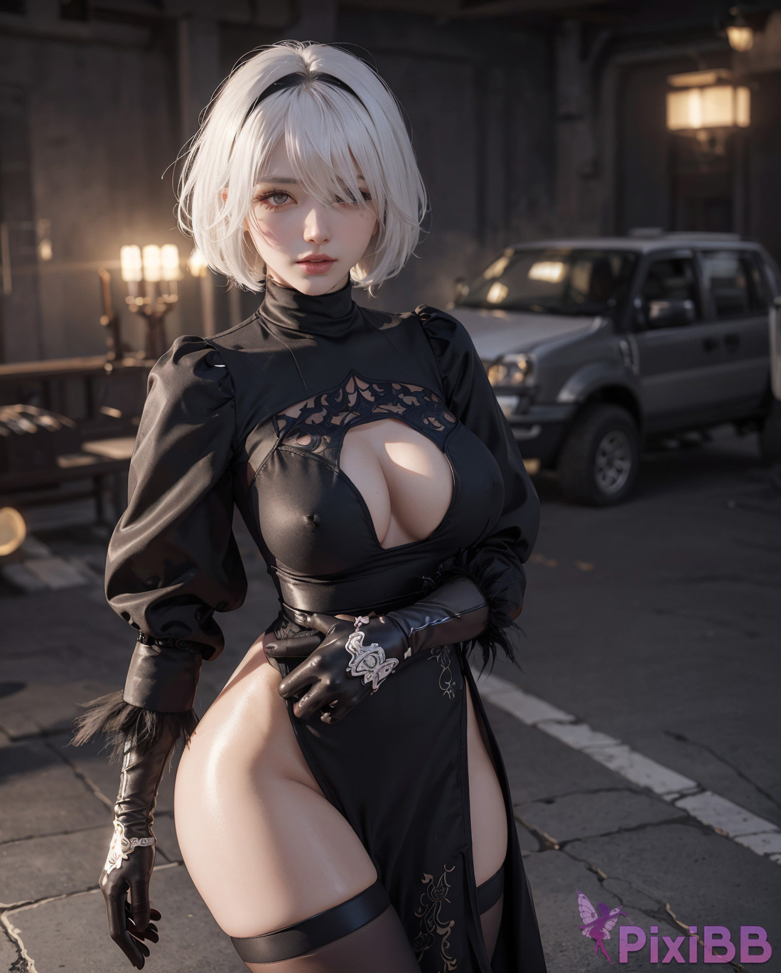 AIWAIFU69   2B NieR Automata PixiBB.COM 025