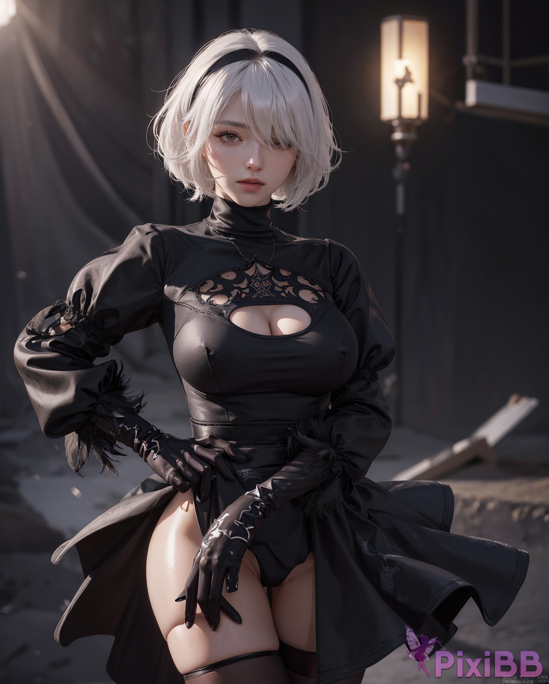 AIWAIFU69   2B NieR Automata PixiBB.COM 030