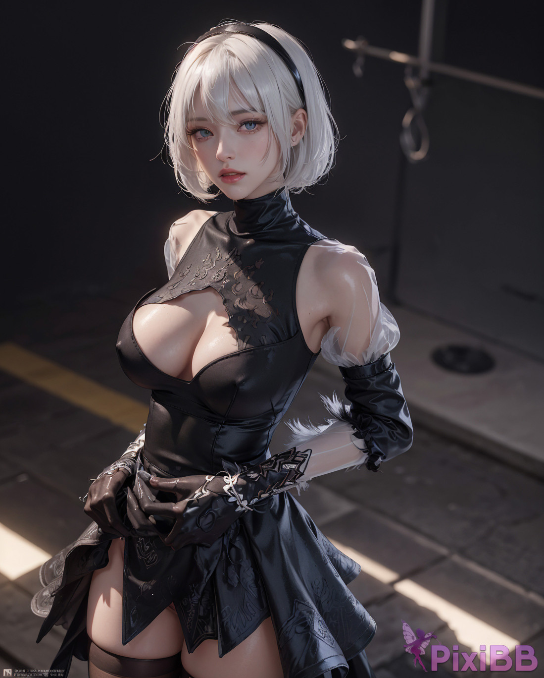 AIWAIFU69   2B NieR Automata PixiBB.COM 033