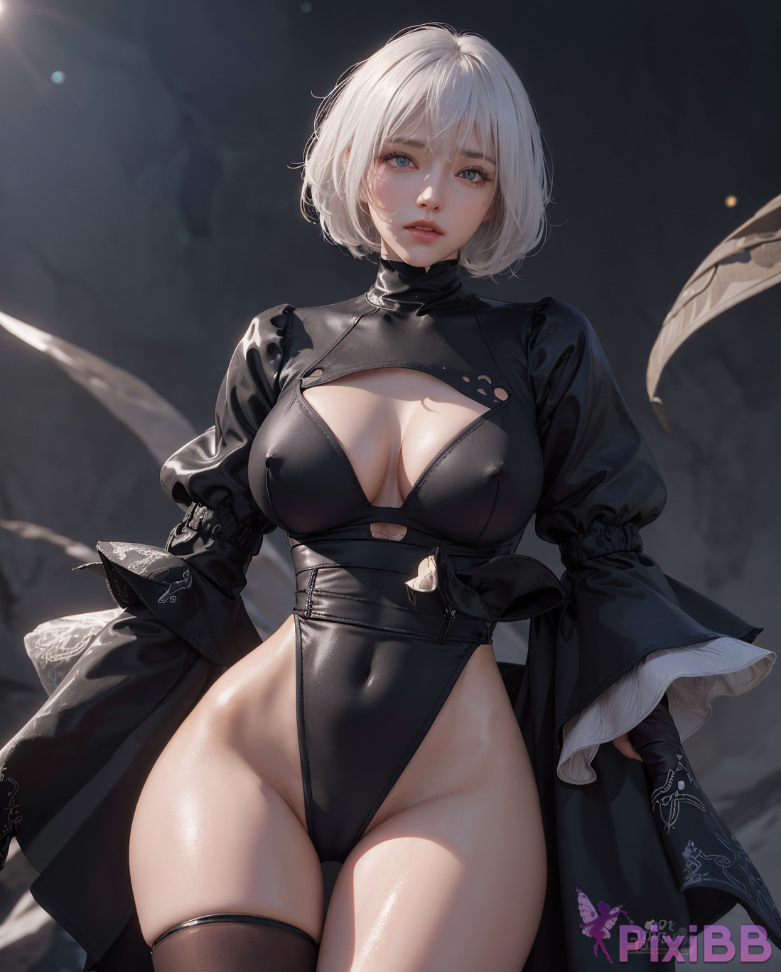 AIWAIFU69   2B NieR Automata PixiBB.COM 035