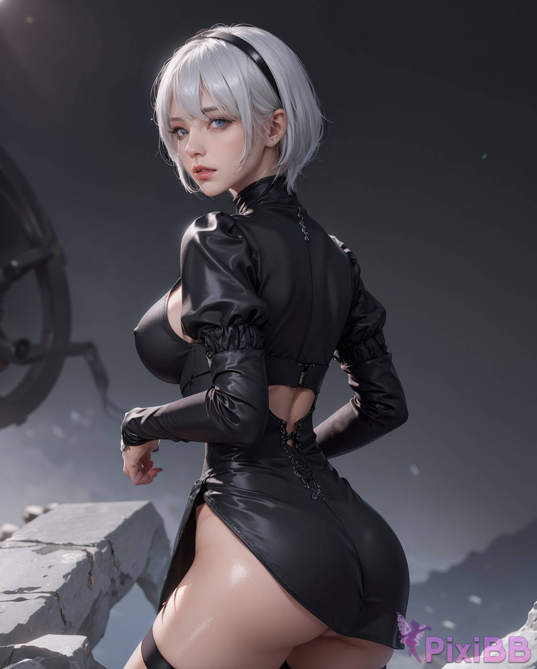 AIWAIFU69   2B NieR Automata PixiBB.COM 042