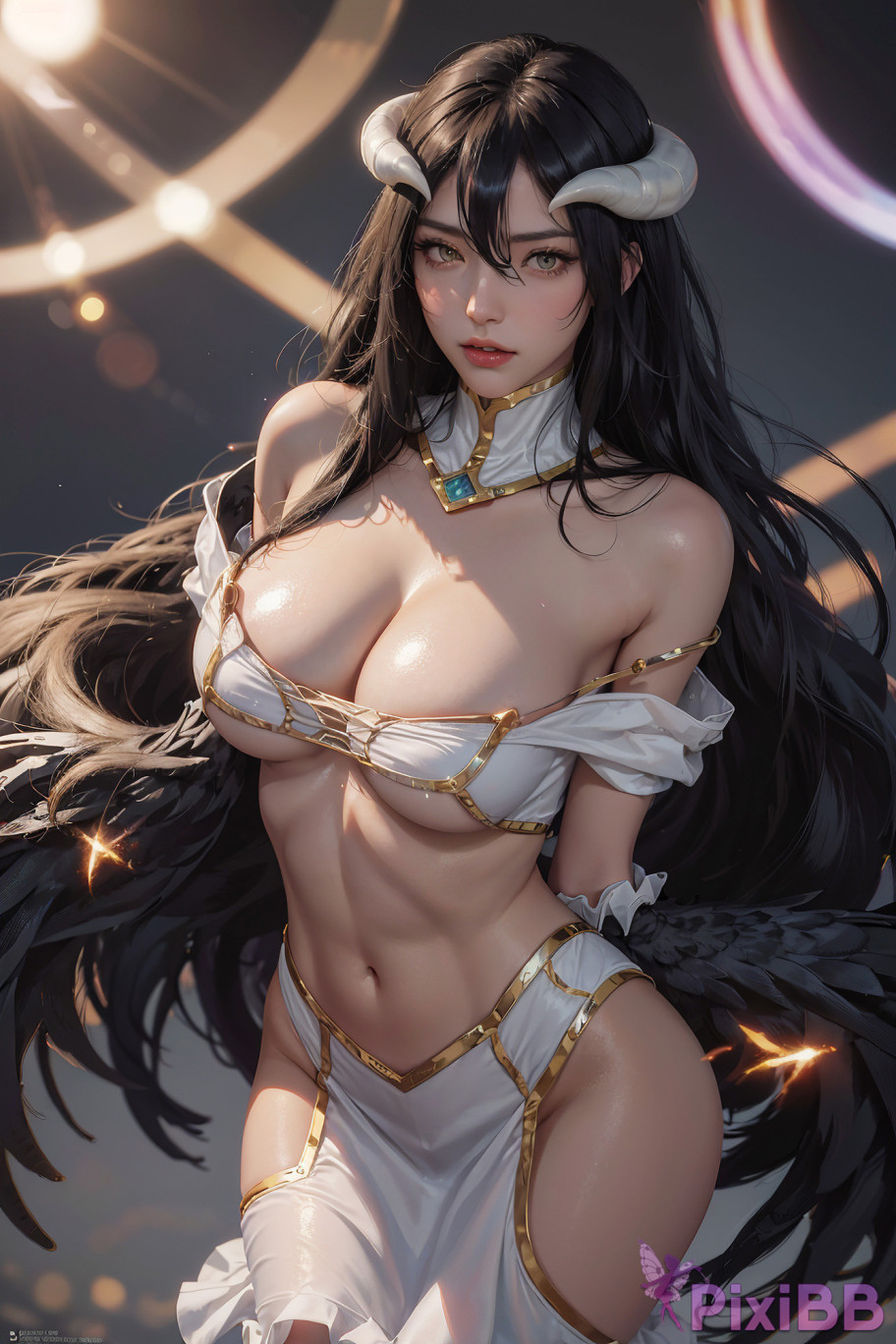 AIWAIFU69 Albedo Overlord PixiBB.COM 003