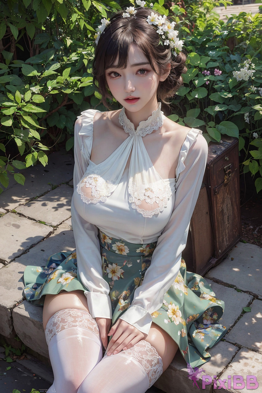 AIWAIFU69 Beautiful Flowers In The Garden PixiBB.COM 013