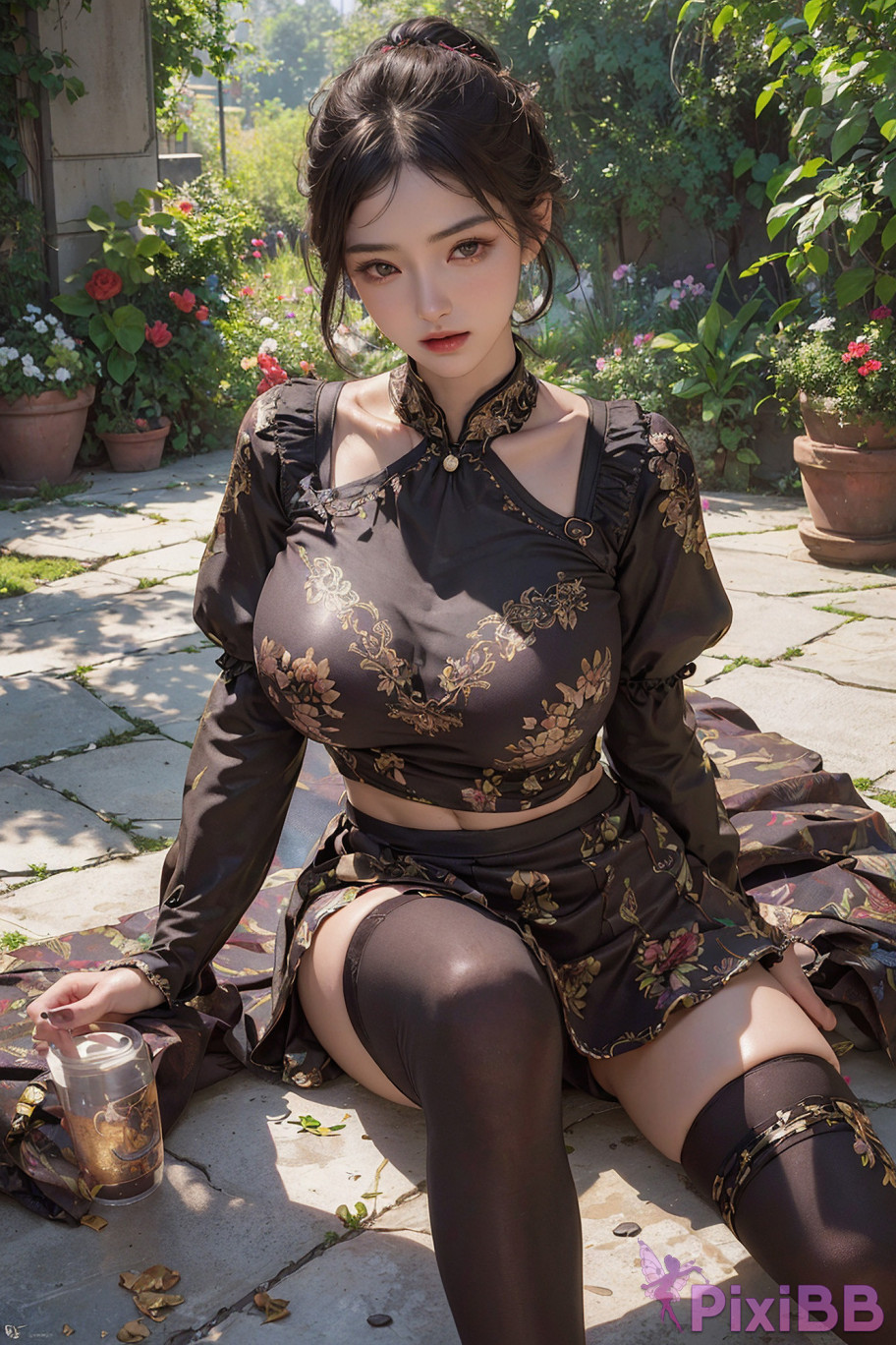 AIWAIFU69 Beautiful Flowers In The Garden PixiBB.COM 016