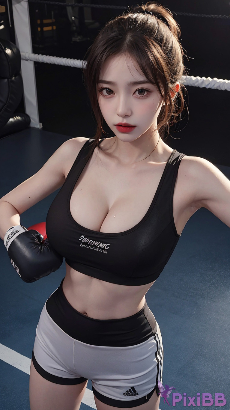 AIWAIFU69 Sexy Boxing Girl Wanna Go For A Round PixiBB.COM 004