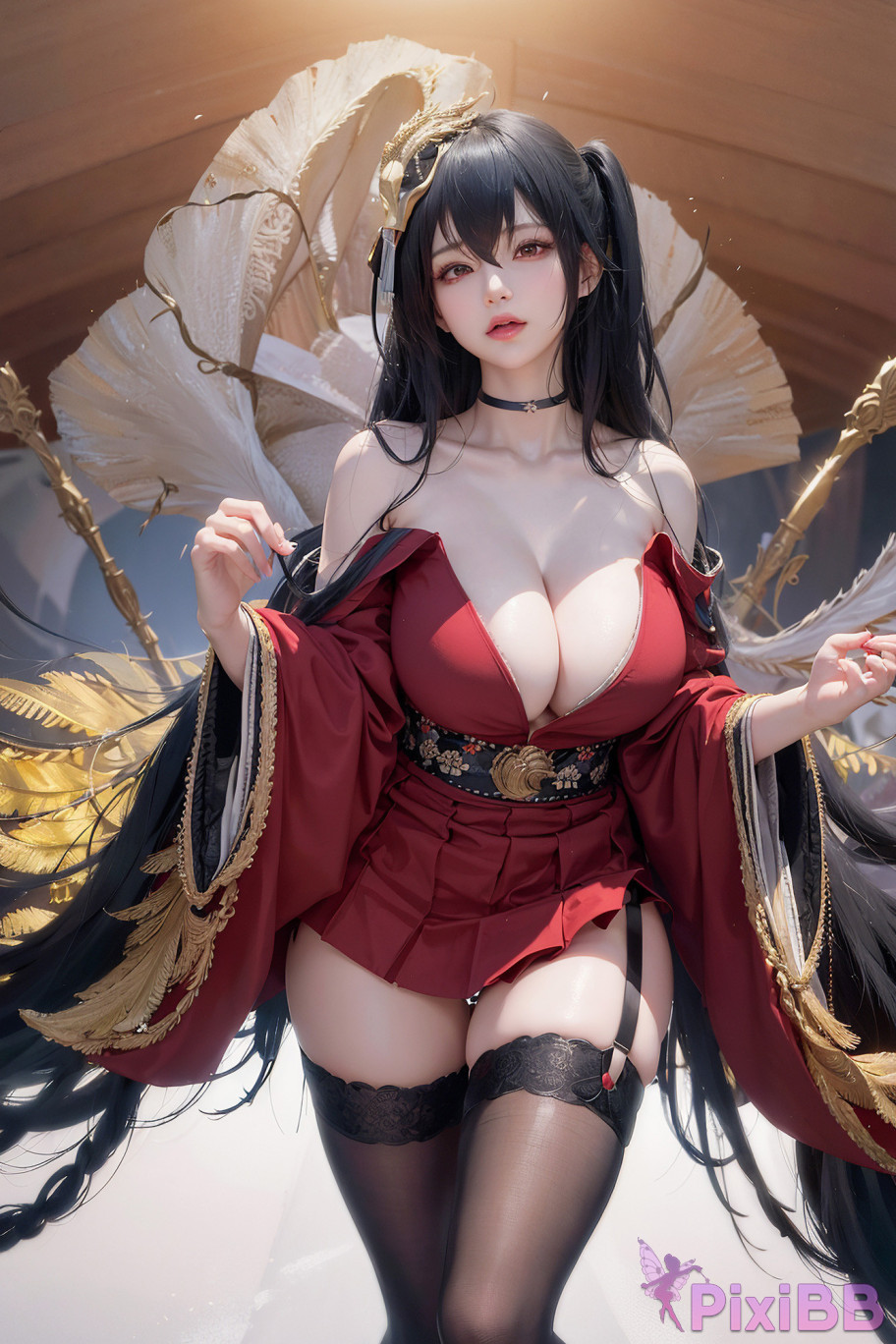 AIWAIFU69 Taihou Kimono Scholar Azur Lane PixiBB.COM 010