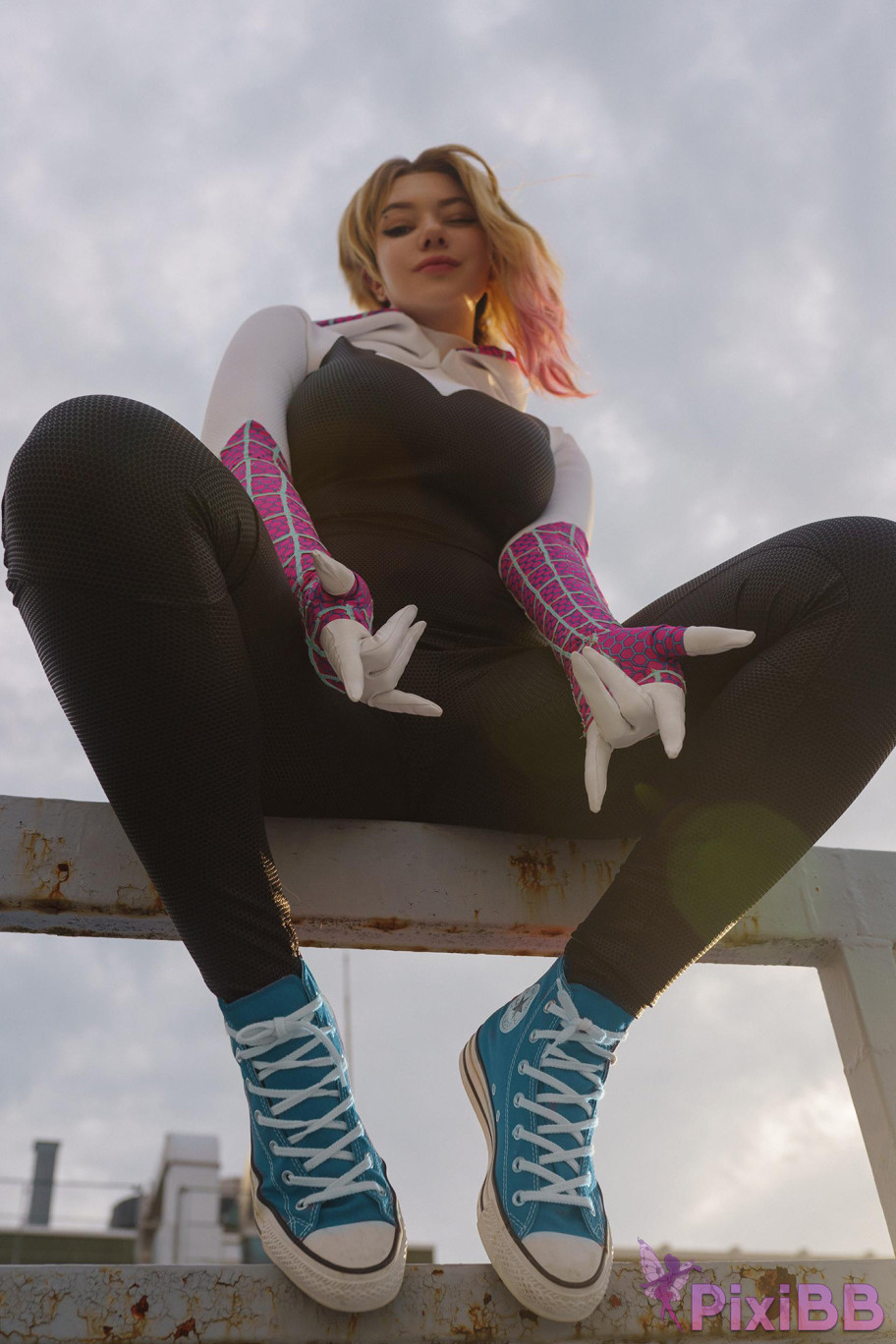 Alina Becker Spider Gwen Spider Man PixiBB.COM 001