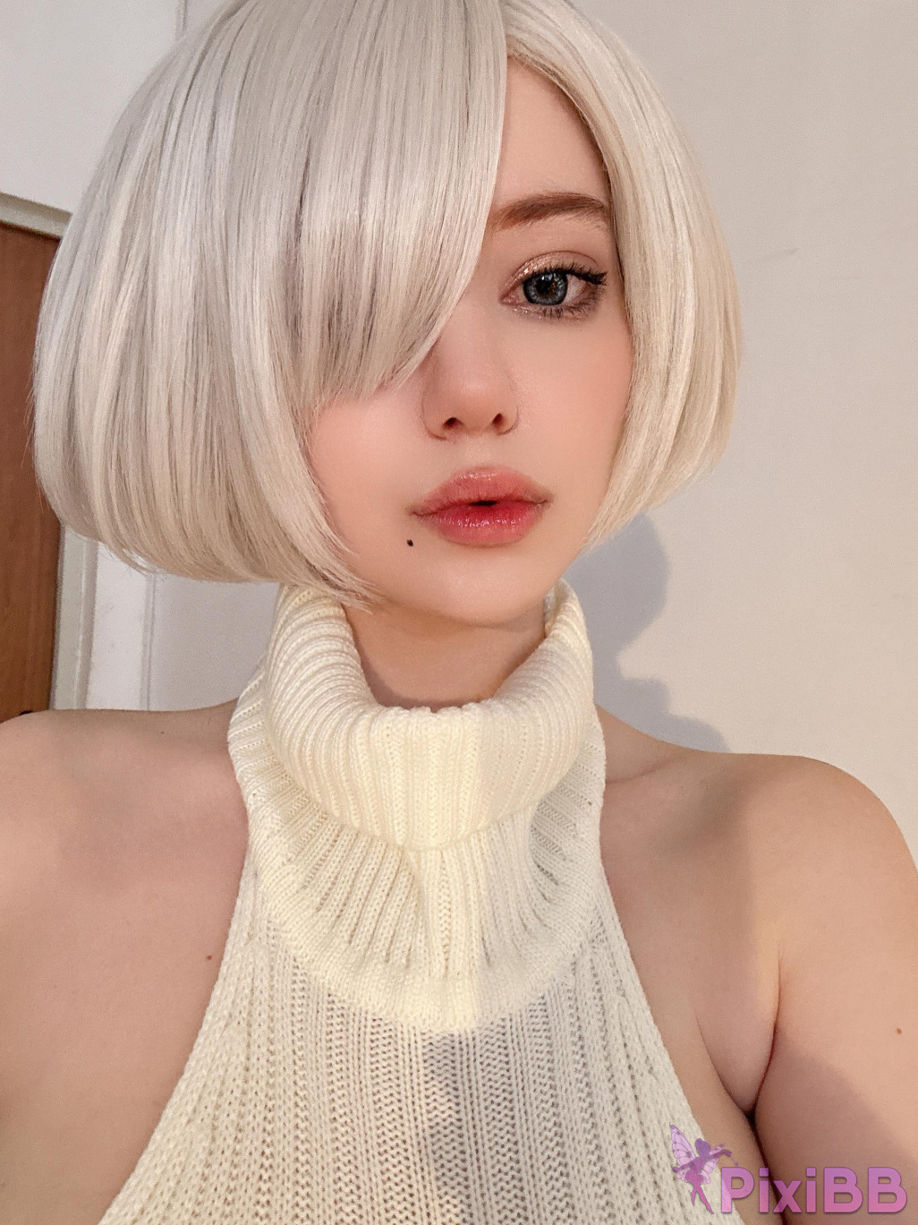 Alina Becker 2B Christmas White Nier Automata PixiBB.COM 005